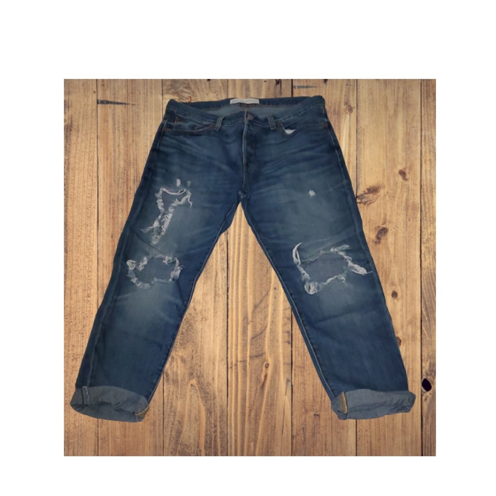 Gap relaxed button fly boyfriend jeans sz 29